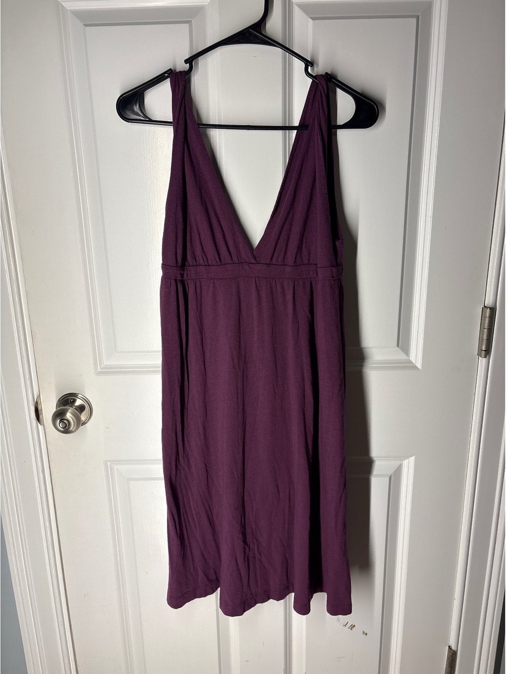 Y2K Boho Anthropologie Deletta Medium Sleeveless Cotton Empire Waist Dress